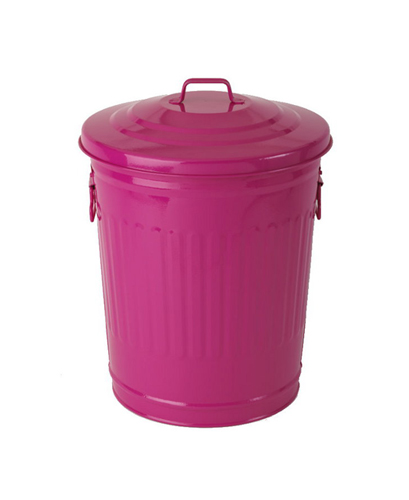 Trash 30 liters fuchsia pink